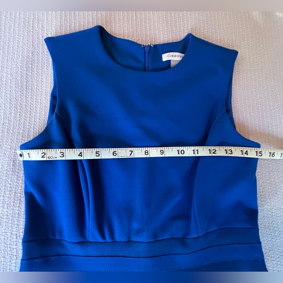 NWOT Calvin Klein royal blue dress size 4. Great for work and a night ou… - Picture 7 of 7